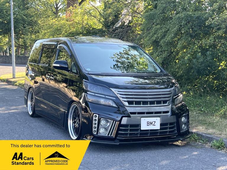 2012 Toyota Vellfire 2.4 Z EDITION 7S AUTO 5DR ADMIRATION VIP SHOWCAR MPV Petrol Automatic