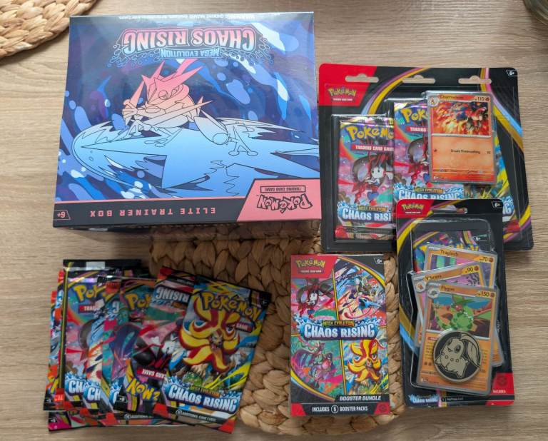 Pokémon TCG Chaos Rising bundle 