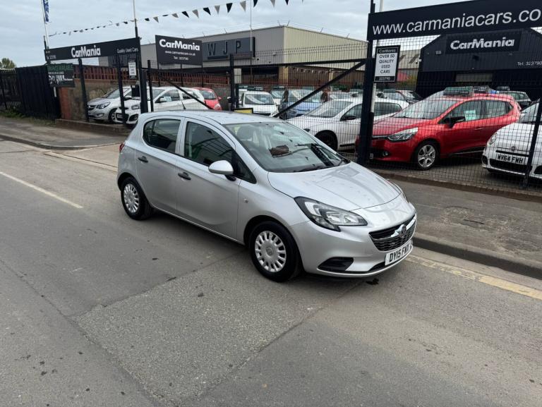 2015 Vauxhall Corsa 1.4 Life 5dr h/b IDEAL 1ST CAR ONLY 72391 MILES HATCHBACK Petrol Manual