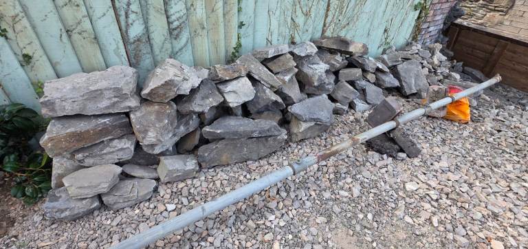 Stone from an old wall