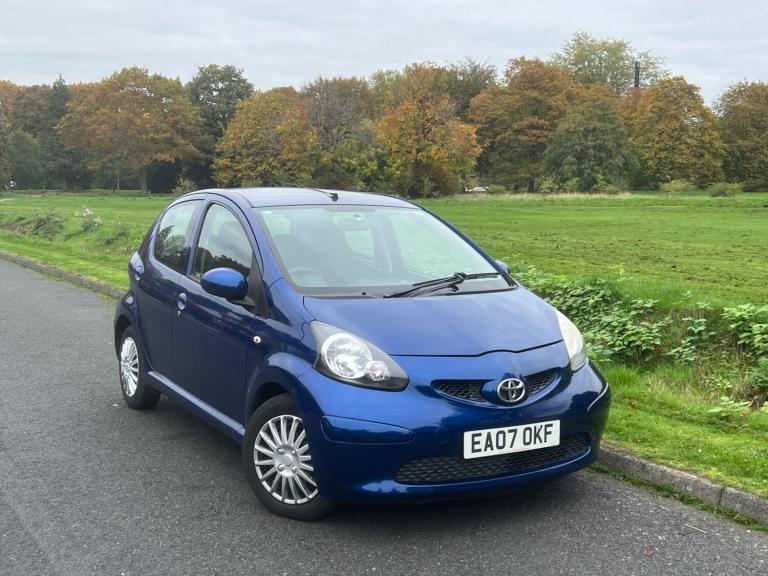2007 Toyota AYGO 1.0 VVT-i Blue 5dr MMT HATCHBACK Petrol Automatic