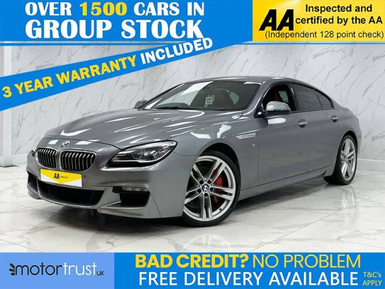 2016 BMW 6 Series Gran Coupe 3.0 640d M Sport Saloon 4dr Diesel Auto Euro 6 (s/s) (313 ps) Saloon...