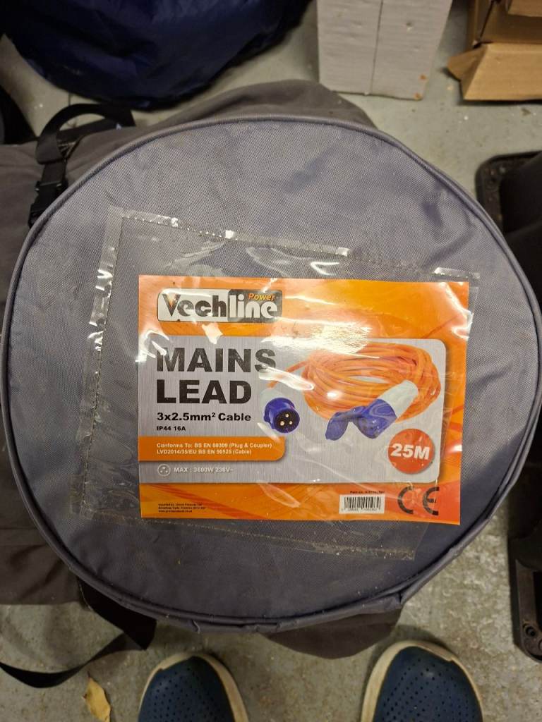 Caravan/Motorhome mains hook up