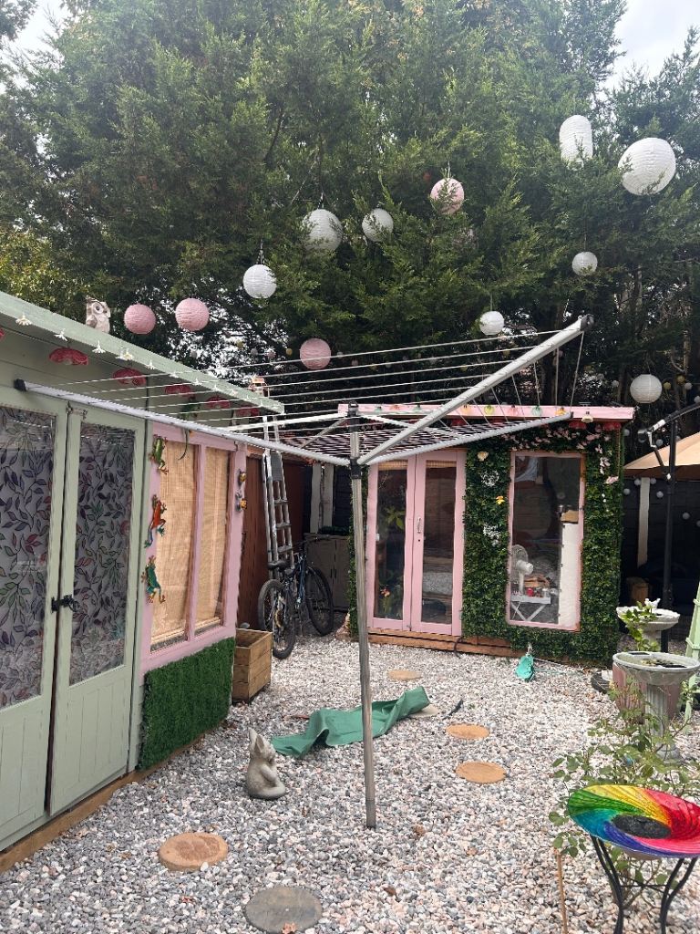 Brabantia Lift-O-Matic 50m Rotary Washing Line – Good Condition