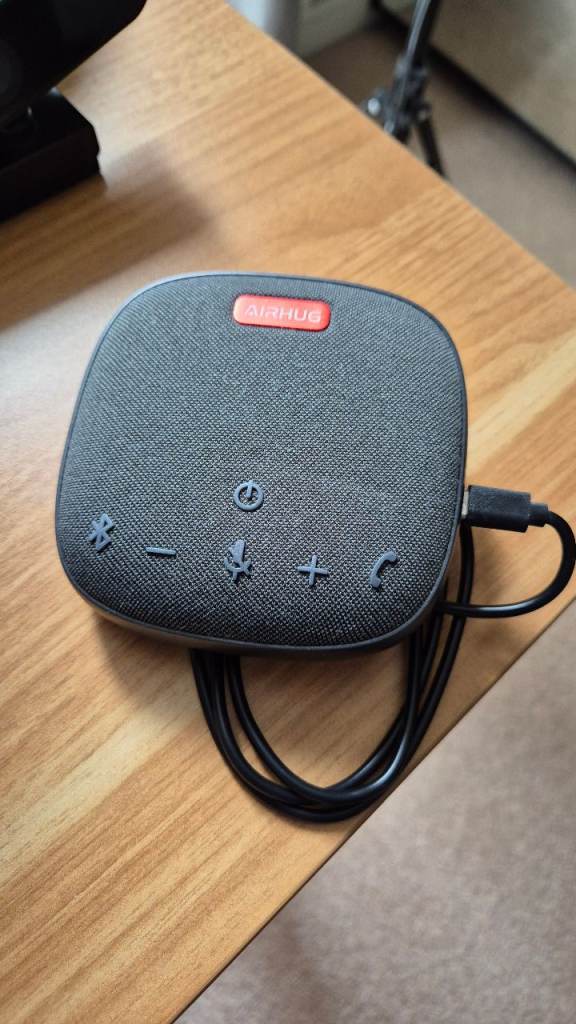 AIRHUG Portable Bluetooth Speakerphone – As Good As New