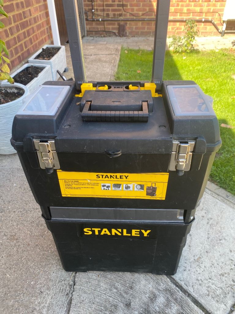Stanley Mobile Work Center Toolbox – Good Condition