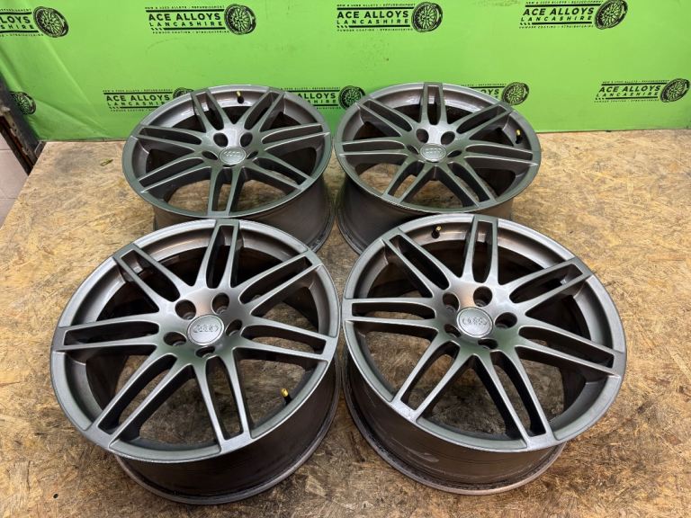 GENUINE OEM AUDI TT MK2 LE MAN 19” X 9J 5x112 ALLOY WHEELS X 4 
