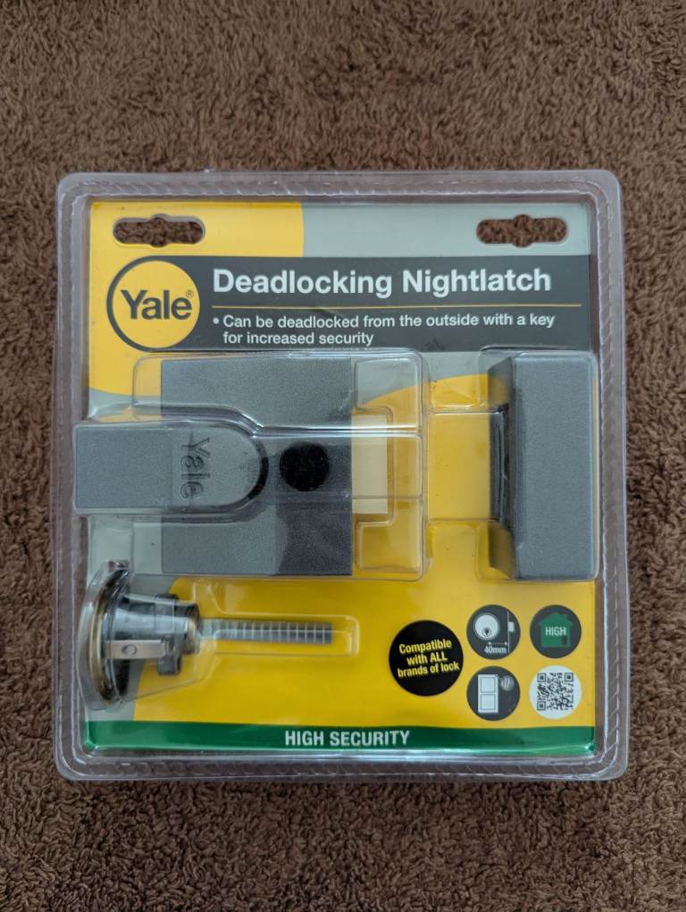 Yale Door Lock Nightlatch 85 / 40