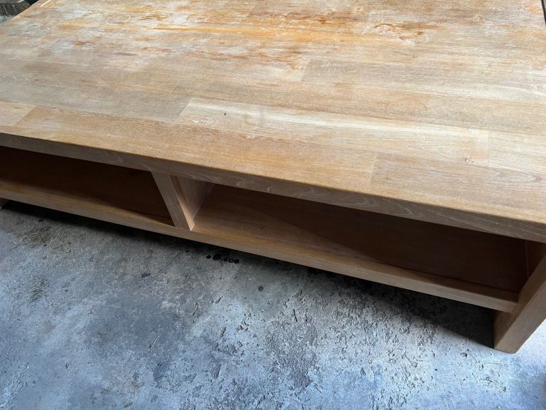 Solid Oak Coffee Table