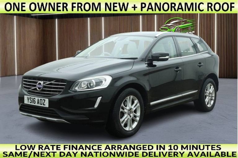 2016 16 VOLVO XC60 2.0 D4 SE LUX NAV SUV 5DR DIESEL AUTO EURO 6 (S/S) (190 PS) D
