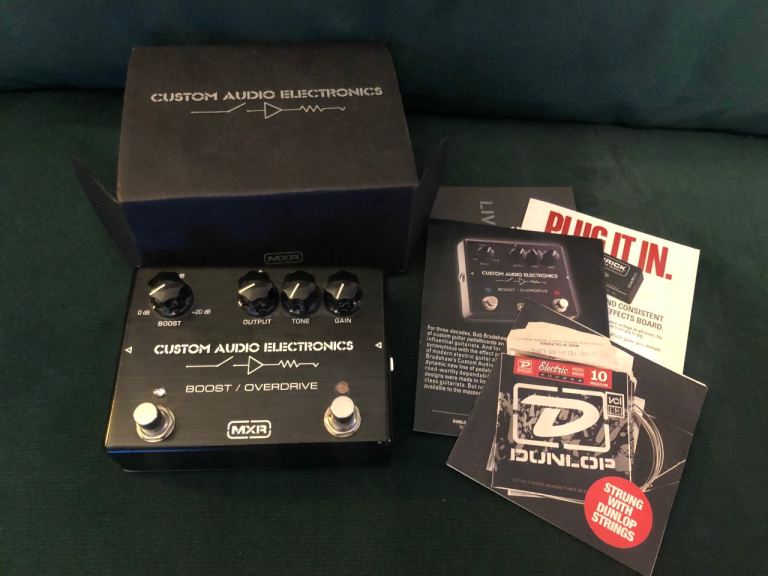 image for MXR Custom Audio Electronics Boost/Overdrive MC402