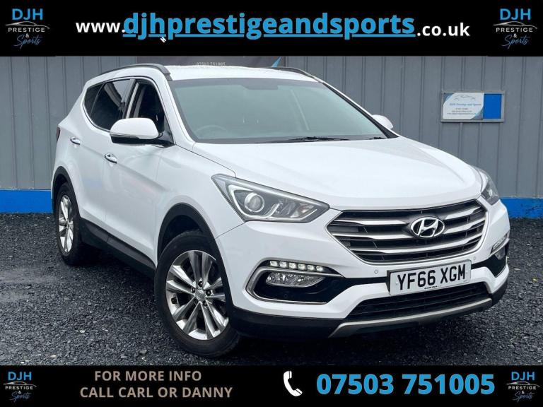 2016 Hyundai Santa Fe 2.2 CRDi Blue Drive Premium 4WD Euro 6 (s/s) 5dr ESTATE Diesel Manual