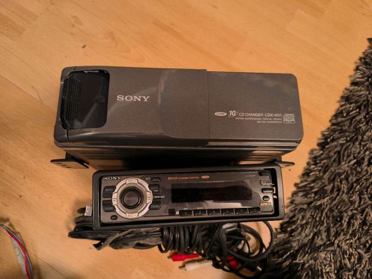 Sony C5300R head unit and CEX-601 10 disc changer