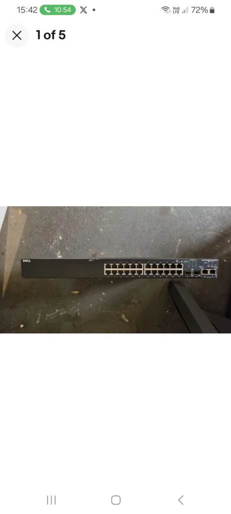 Power Connect 3424p 24 Port Router