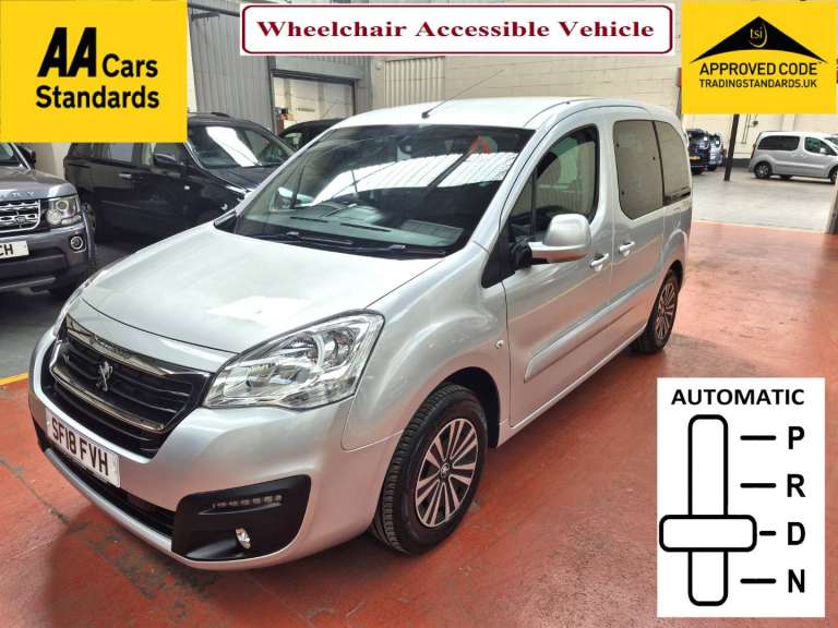 Peugeot Partner WHEELCHAIR ACCESSIBLE HORIZON RE BLUE HDI S/S S Diesel