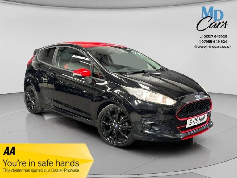 2015 Ford Fiesta 1.0 EcoBoost 140 Zetec S Black 3dr HATCHBACK PETROL Manual