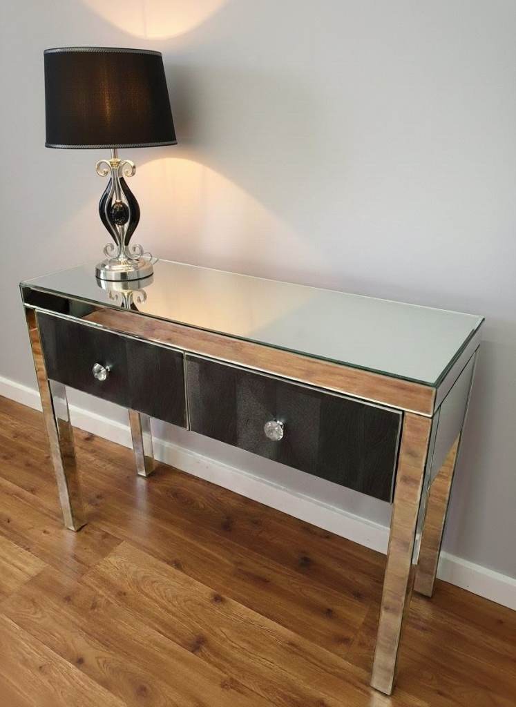 Rescued & redesigned mirror console table by Unique Furniture Scotland 
