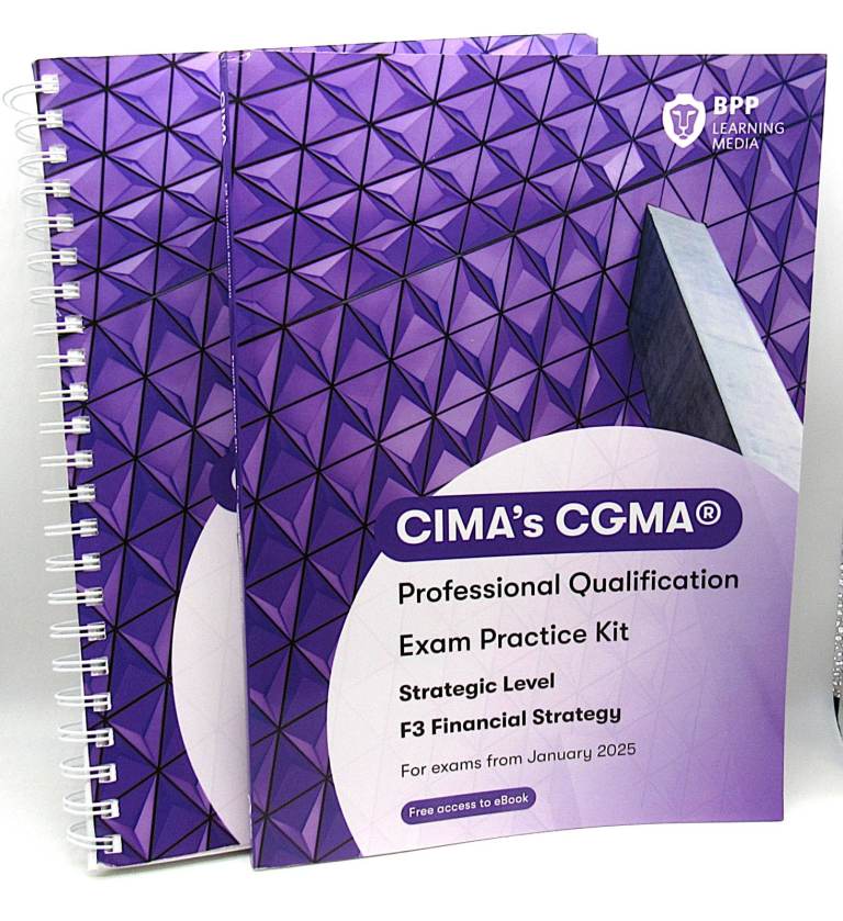 CIMA F3 Financial Strategy Course Book & Exam Practice Kit BPP Strategic Level