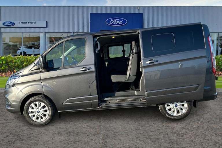 2022 Ford Transit Custom 320 Limited AUTO L1 SWB Double Cab In Van FWD 2.0 EcoBlue 170ps Low Roof...