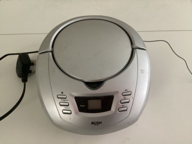 Cd player. With user book and 51 CDs.
