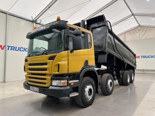 Scania P340 8x4 Rest Cab Steel Tipper Manual
