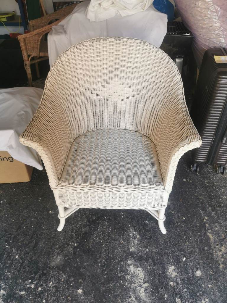Lloyd loom style chair 