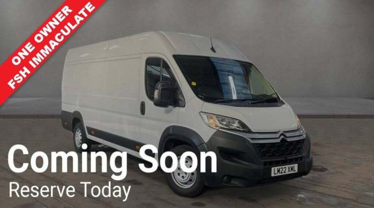 2022 22 CITROEN RELAY 2.2 BLUEHDI 35 ENTERPRISE L4 HIGH ROOF NO VAT NAV VAN EURO