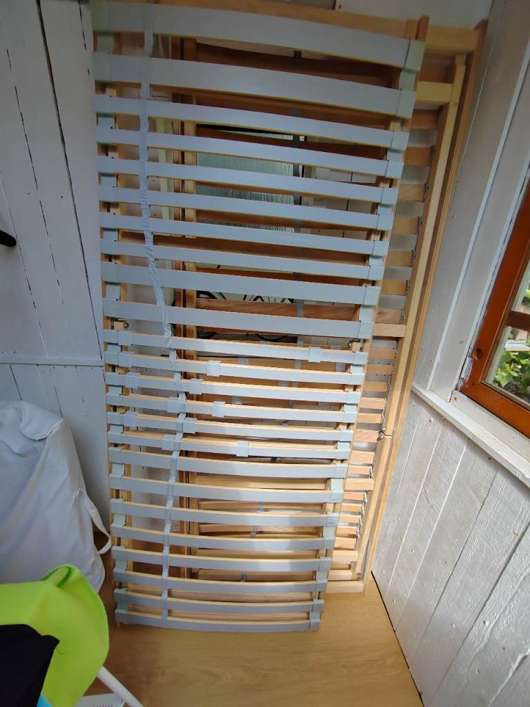 Orthopedic bed slats