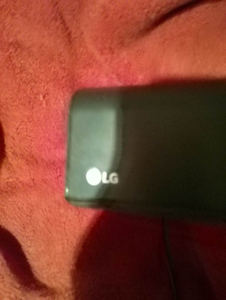 LG soundbar and subwoofer 