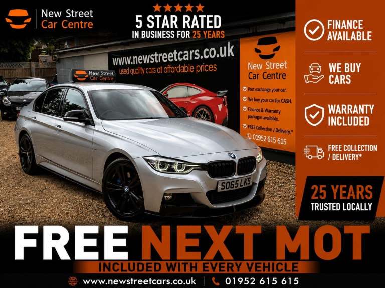 2015 BMW 3 Series 2.0 320d M Sport Auto xDrive Euro 6 (s/s) 4dr SALOON Diesel Automatic