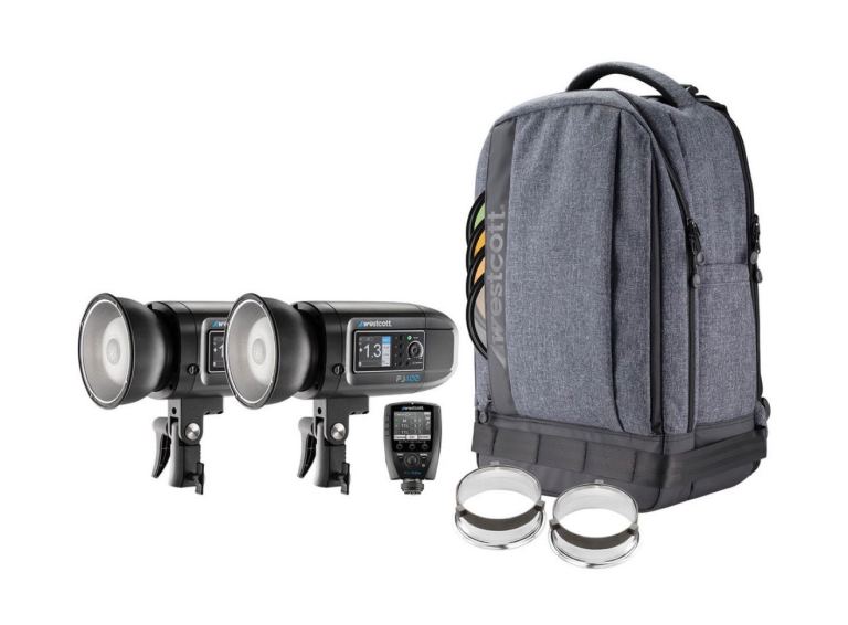 Westcott FJ400 Strobe 2-Light Backpack Kit With FJ-X2m Universal Wireless Trigger