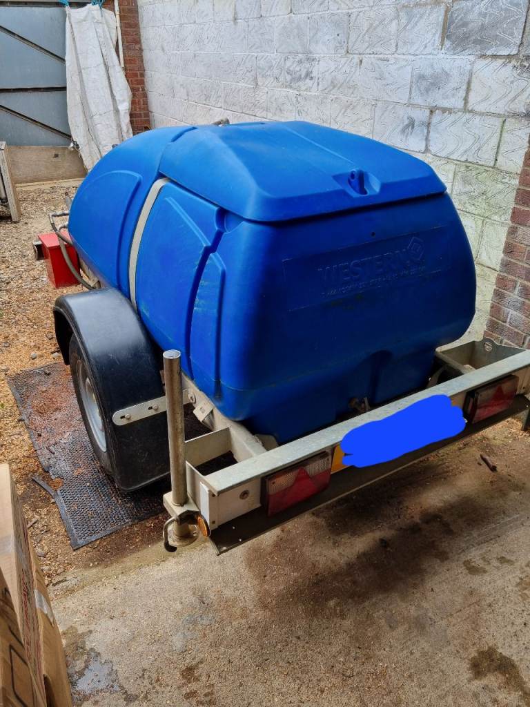 1000L towable water bowser yanmar pressure washer