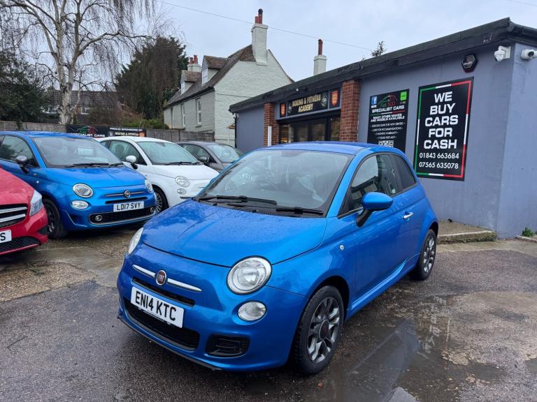 2014 Fiat 500 1.2 S 3dr Dualogic HATCHBACK Petrol Automatic