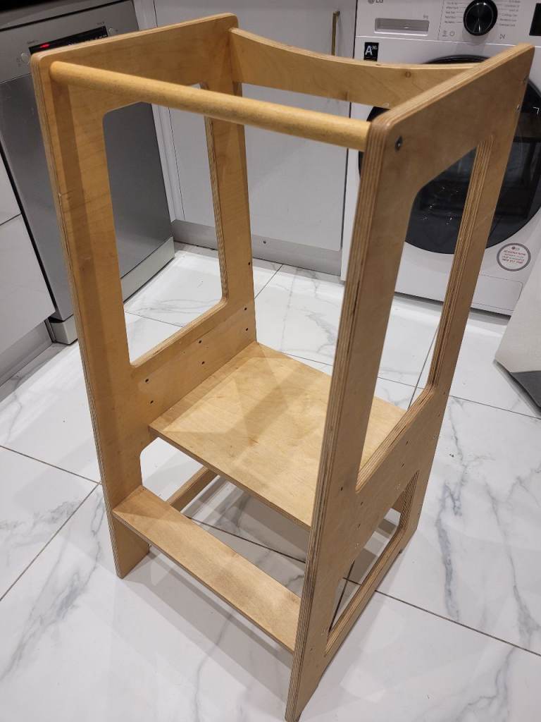 Wooden Kitchen Helper Step Kids
