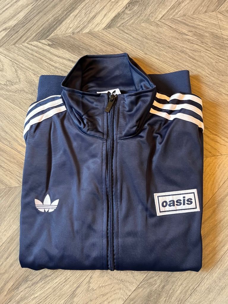 Oasis Adidas Tracksuit top - Size Small - New with tags