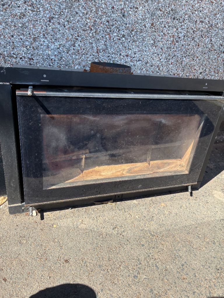 Black used Wood Burner - Riva Studio 1 5KW