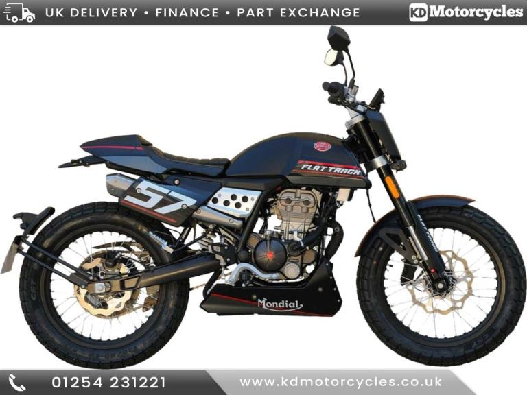 FB MONDIAL FLAT TRACK 125cc learner legal sports commuter best motorcycle