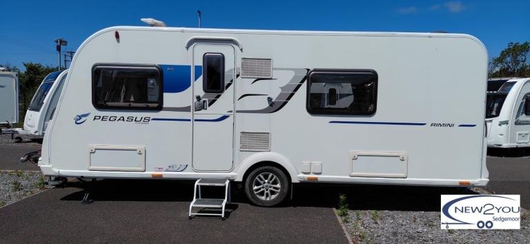 2016 Bailey Pegaus Rimini 4 Berth FIXED SINGLES Caravan - STOCK J026