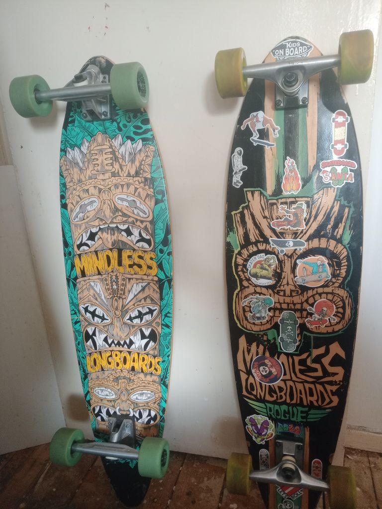Mindless Longboards Rogue Skateboard Pair – Good Condition