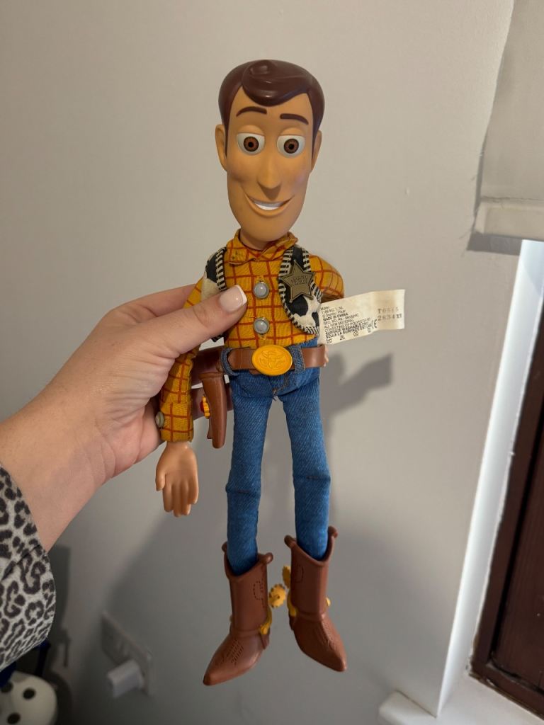 Toy Story Woody Talking Action Figure Doll With Pull String