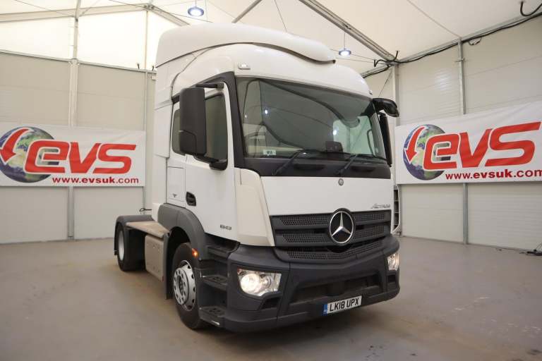 2018 (18 PLATE) Mercedes Benz Actros 1843 4x2 Euro 6 Tractor Units