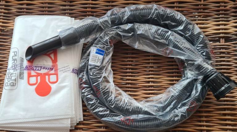 Henry Hoover hose & fabric bags - NEW