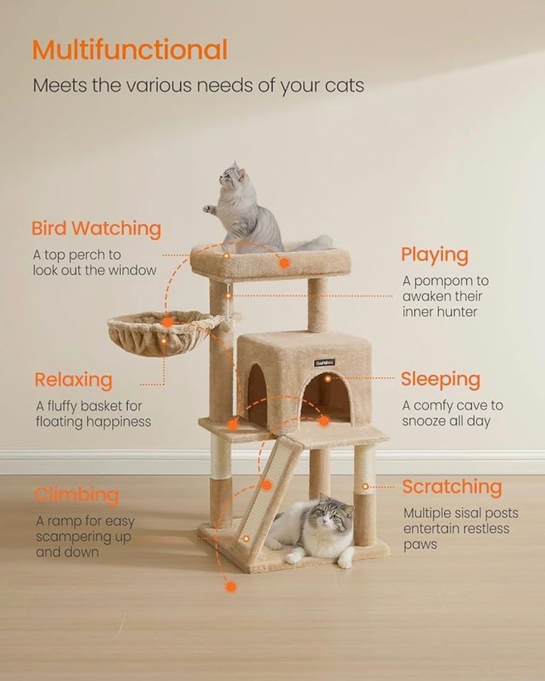 SOLD SOLD New Feandrea Cat Tree Tower 