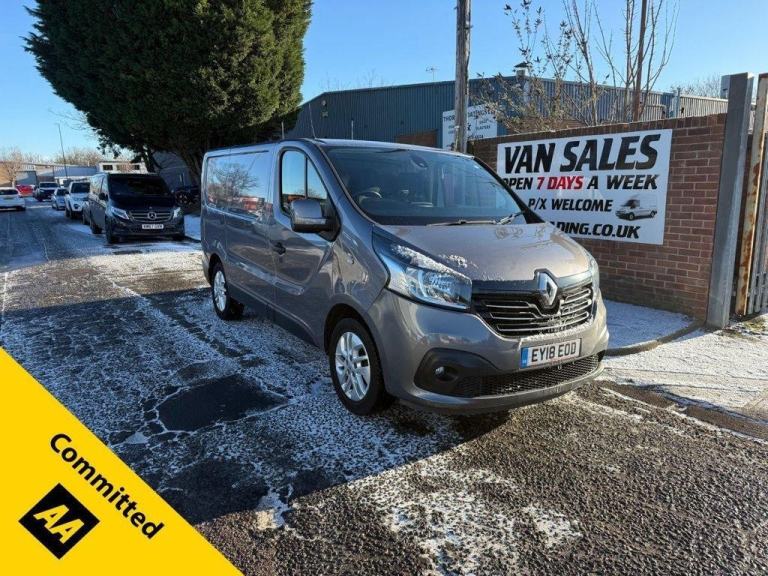 2018 18 RENAULT TRAFIC 1.6 DCI ENERGY 27 SPORT NAV PANEL VAN 5DR DIESEL MANUAL S