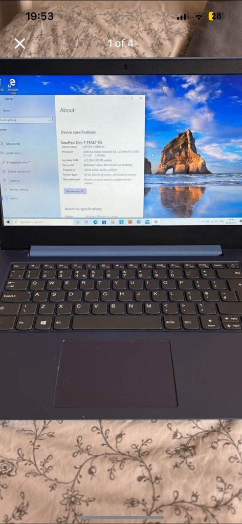 Lenovo ideapad slim laptop