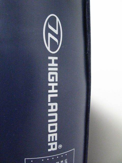 Single mattress Highlander Airbed with foot pump