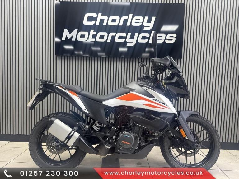 KTM 390 Adventure 2020 enduro duel ride 7486 miles orange