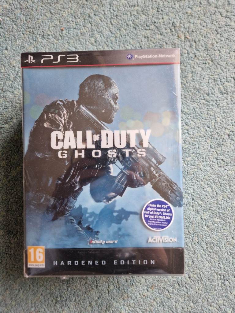 PS3 Call of Duty Ghosts Hardened Edition brand new