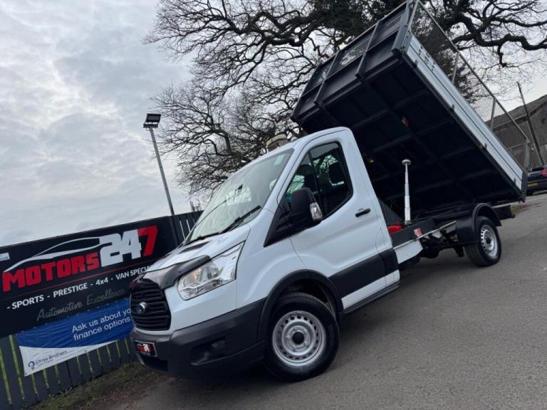 Ford Transit TRANSIT 2.2 TDCi 125 CHASSIS CAB TIPPER BODY WITH CAGE!!+CHAIN