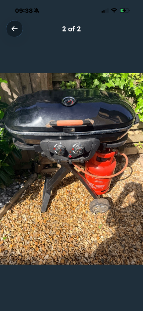 Folding bbq